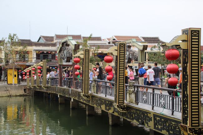 Bridge of Hoi An during the day