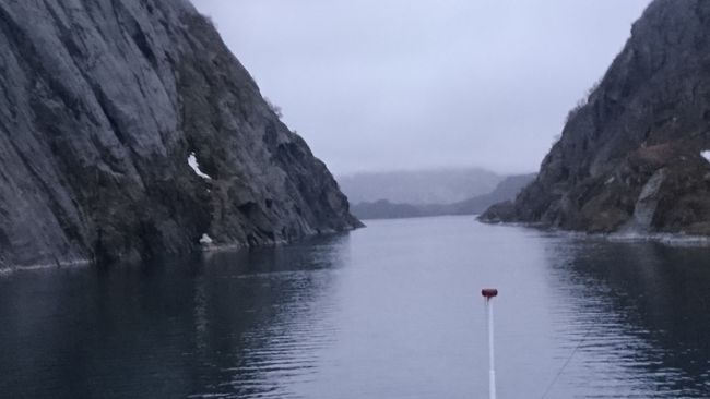 Trollfjord entrance