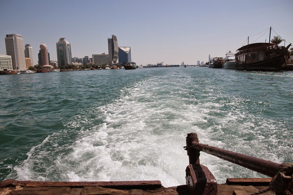 Bootstour auf dem Dubai Creek