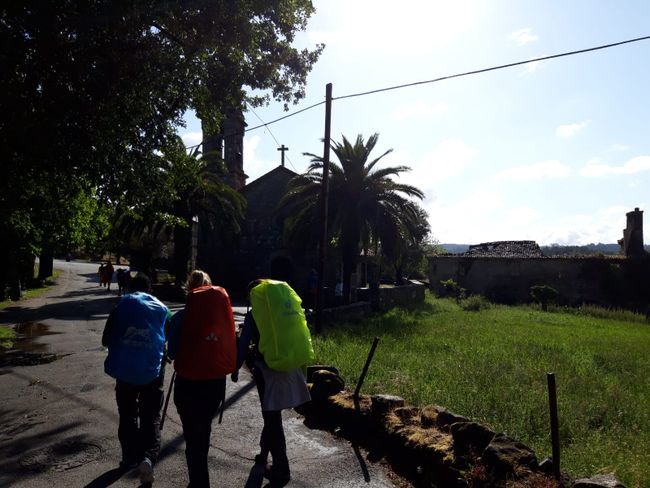 Ziua 10 - De la Caldas de Reis la 20 km înainte de Santiago
