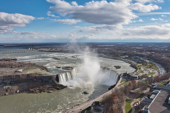 Canadian Horseshoe Falls by day