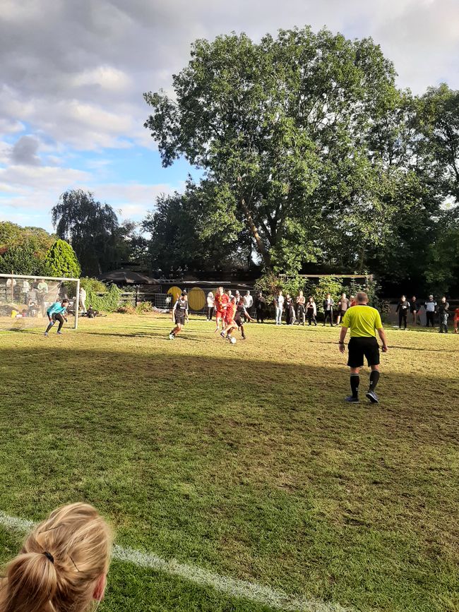 Fußballspiel in Christiania