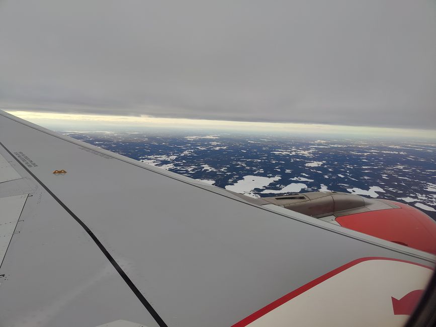 01/03/2023 Arriving in Lapland.