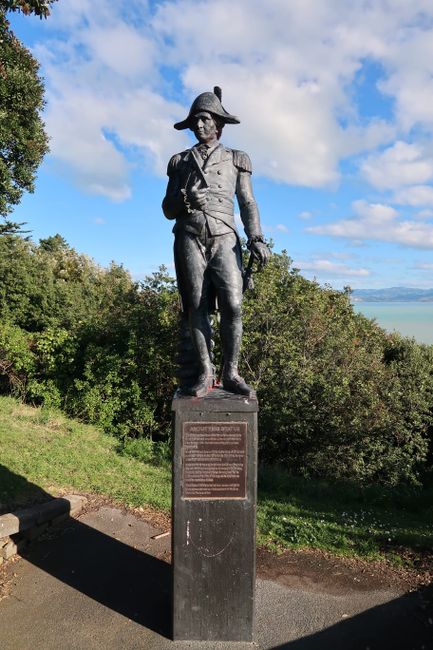 Statue von Captain James Cook