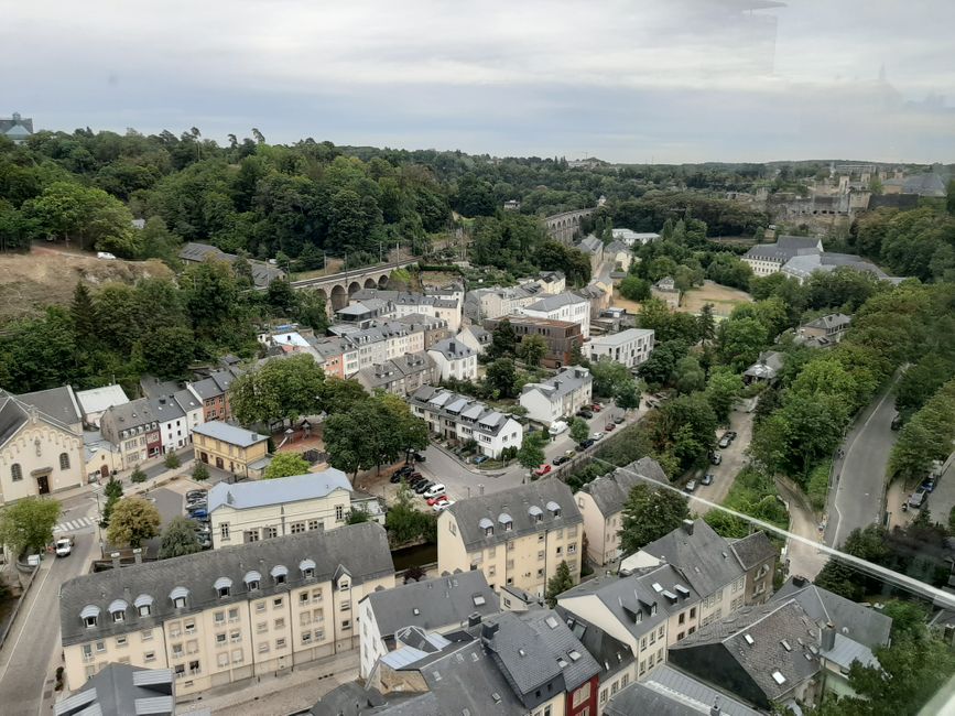 Aussicht auf die Unterstadt