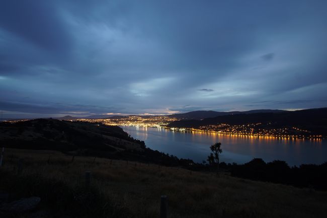 Dunedin bei Nacht