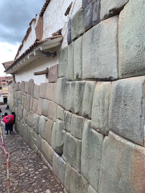 Alte Inka-Mauer in der Innenstadt