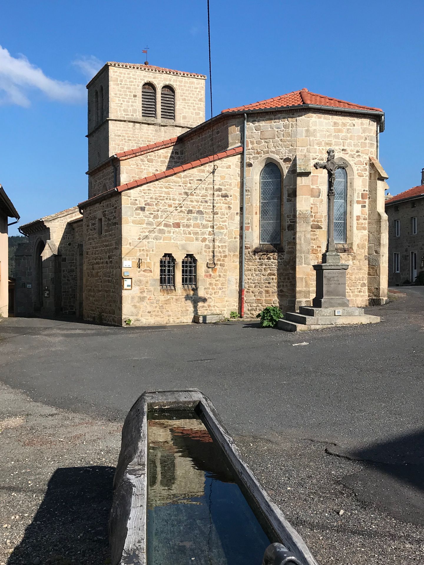 Romanesque church in La-Chapelle-en-Lafaye