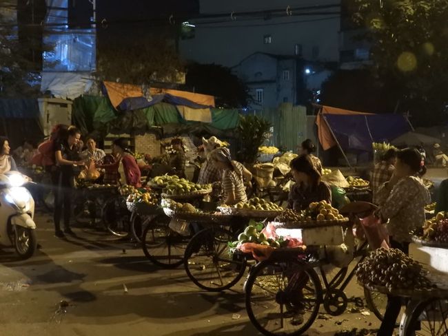 Night Market in Hanoi