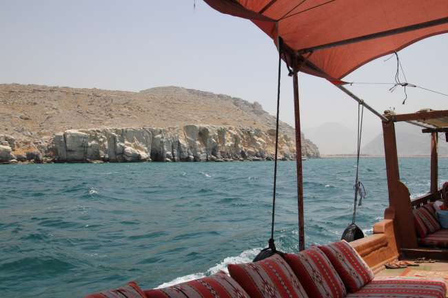 On a Dhow trip in and around Musandam/Khasab