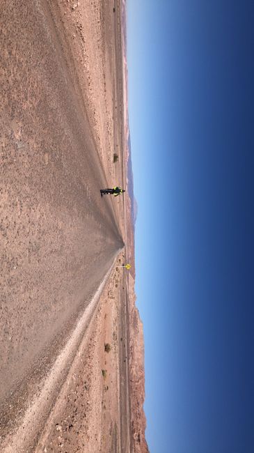 Mit dem Fahrrad durch die Wüste 