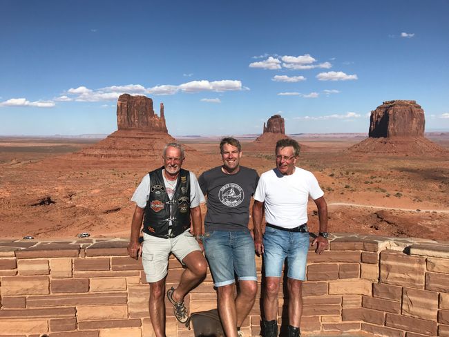 Three Navajos in the Monument