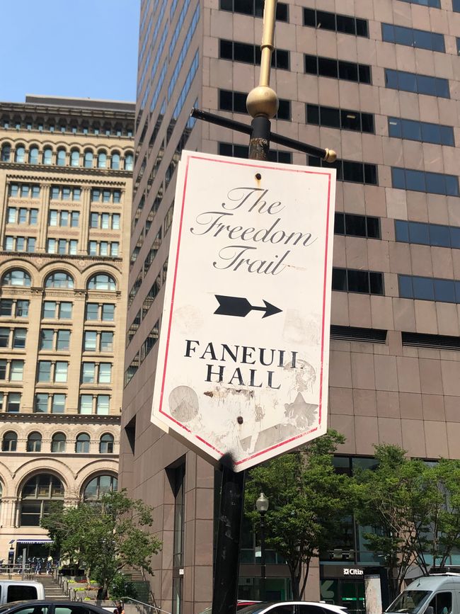 Freedom Trail Sign