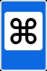 Litauische Verkehrszeichen: Attraktion