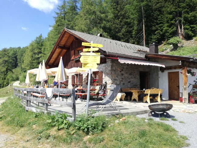 Ski hut Zams-Braunschweiger Hütte