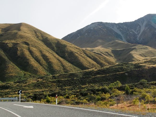 Omarama-Lindis Valley-Arrowtown-Te Anau - 2nd day in New Zealand