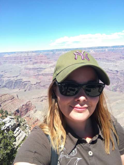 Grand Canyon - Co-Pilotin Jessica 😋