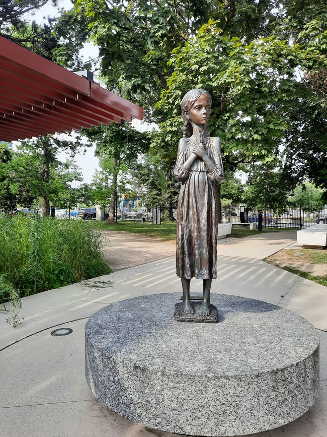 Holodomor-Denkmal in Toronto, eine Replika eines Denkmals in Kyiv.