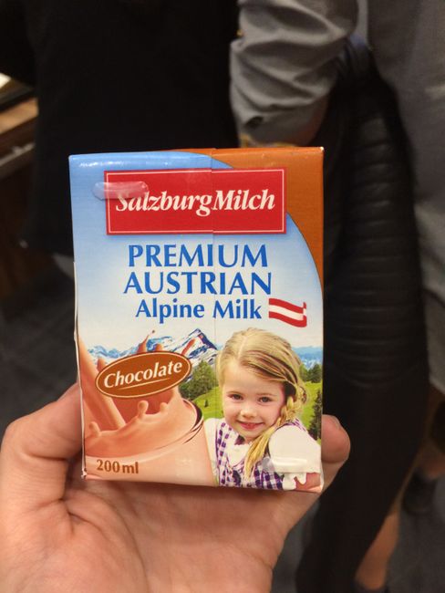 Austrian Milk in China, love it ;)