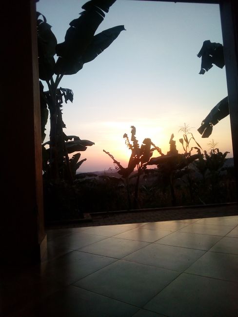 Sunset of Uganda 