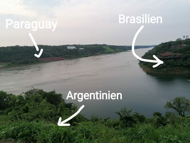 Puerto Iguazu - 3-Länder-Eck