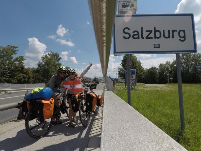 Österreich: Wir sind in Salzburg angekommen!