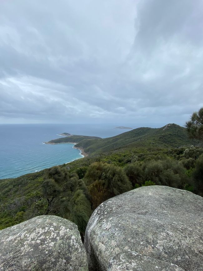 Viewpoint in Wilsons Promontory National Park