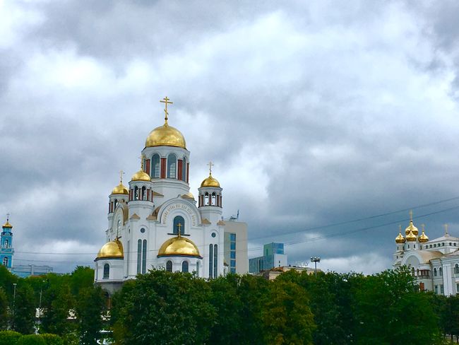Brand new. The Church of the Holy Blood, which is often visited by Tsar supporters.