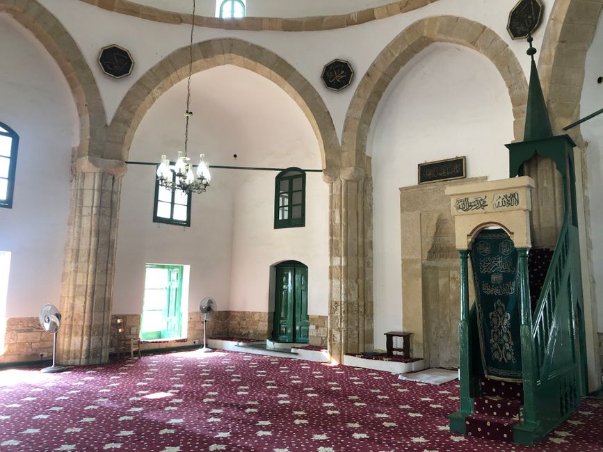 inside the mosque