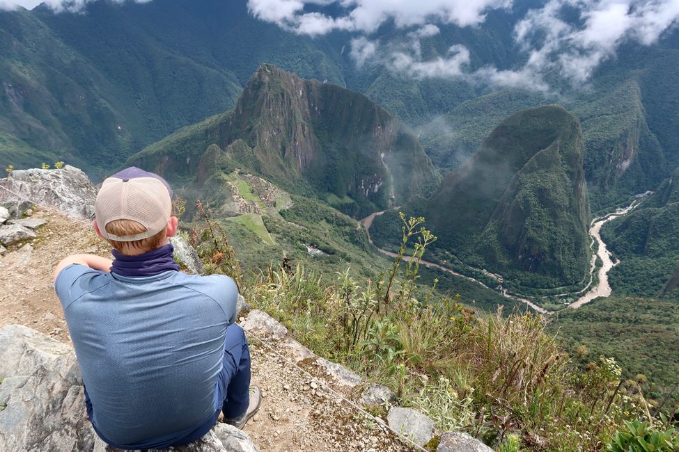 Ausblick Machu Picchu Mountain