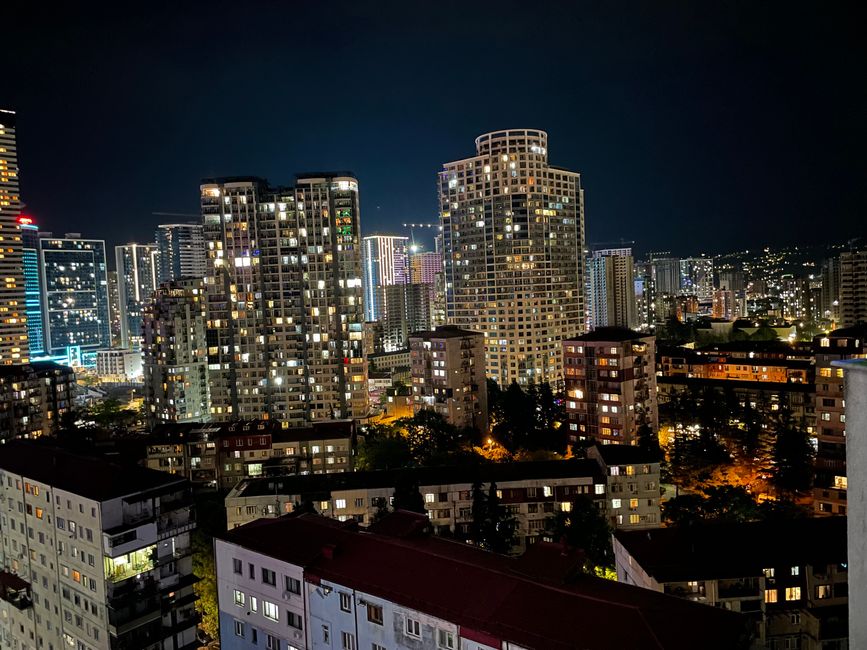 Batumi bei Nacht
