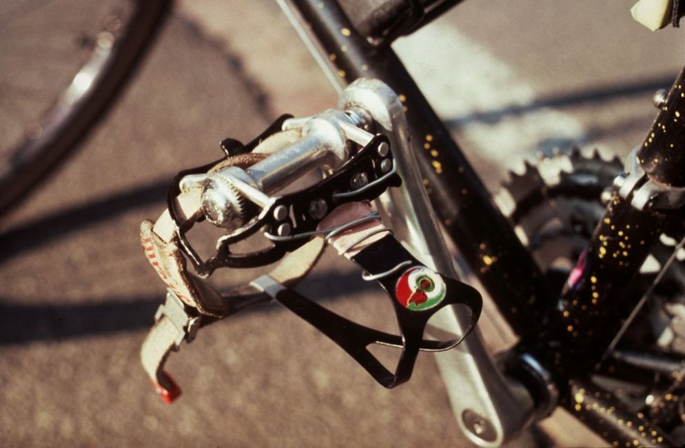 Small repairs are part of the everyday life of a touring cyclist