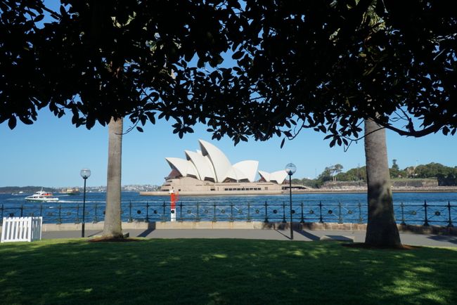 Sydney - Trotz Fehlplanung viel gesehen