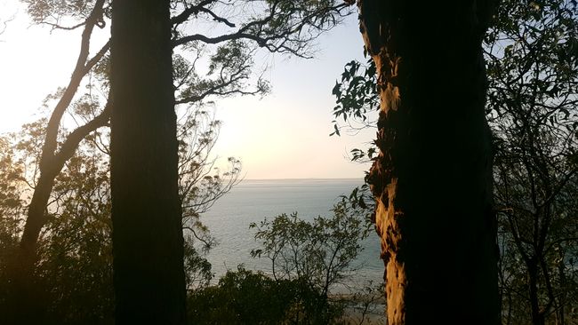 Sonnenuntergang von Kingfisher Bay