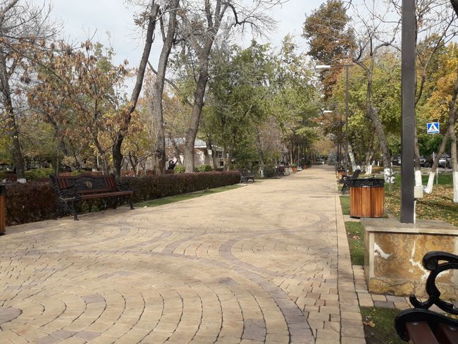 Park an der iranischen Botschaft