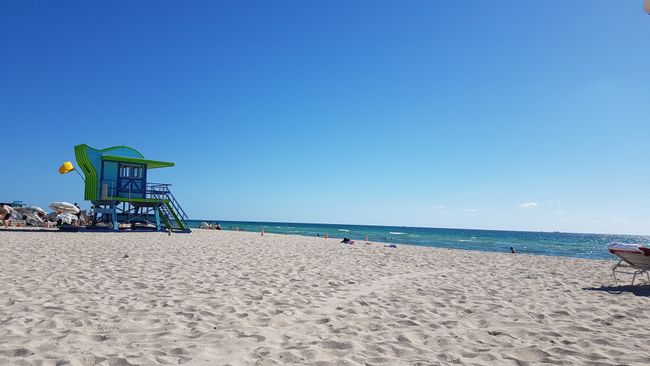 Tag 20 - letzter Urlaubstag am Beach von Miami