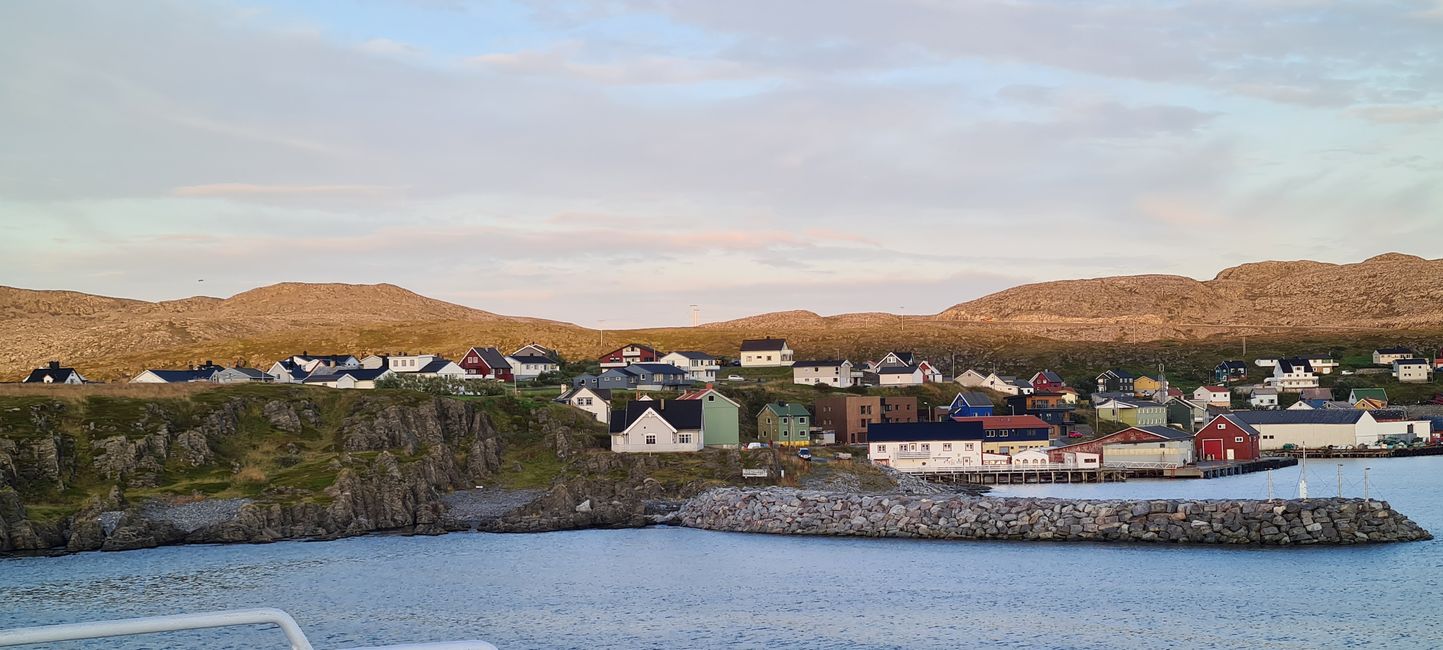Mehamn settlement, Hurtigruten's northernmost port is located here