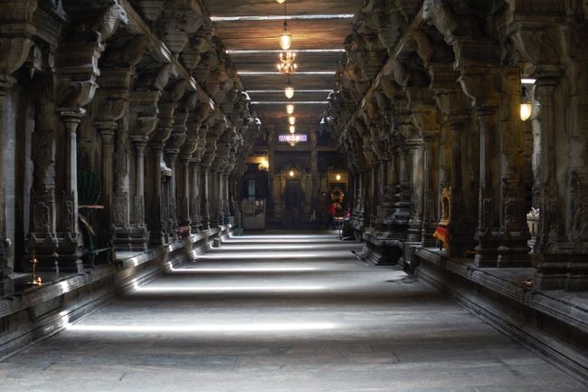 besonders schöner und anders gestalteter Hindu-Tempel in Colombo