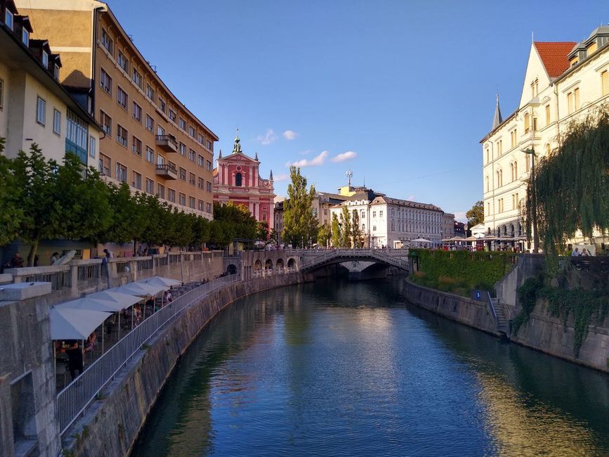 Ljubljana - ein Stück Bamberg in Slowenien