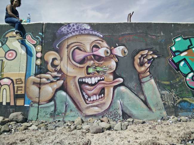 Street art in Iquique