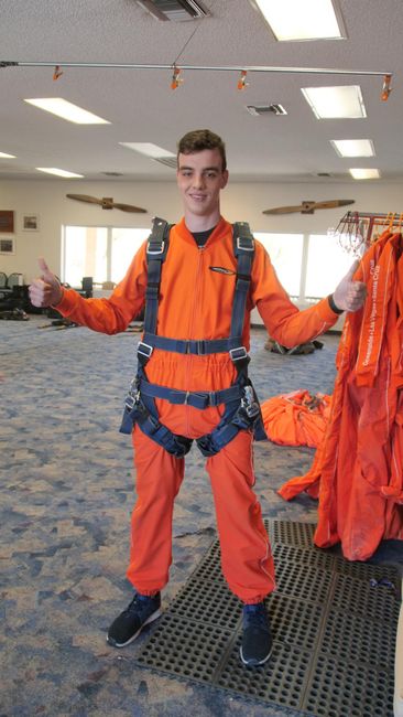 Skydiving - ready