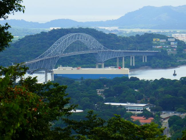 Puente de las Américas over the Panama Canal