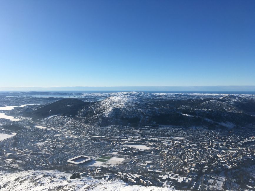 the southeastern outskirts of Bergen