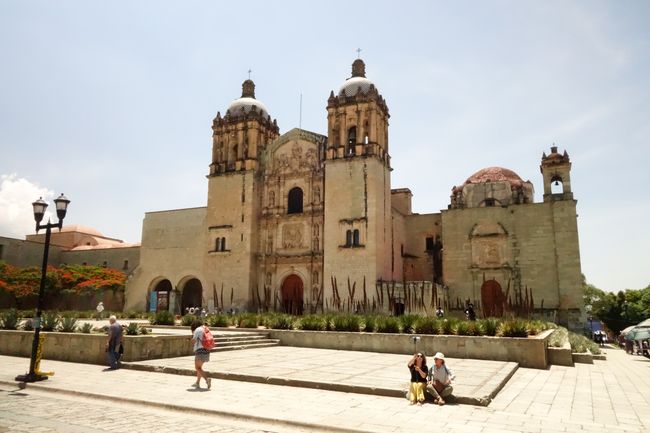 Tempel und Ex-Konvent Santo Domingo mit dem Museum über die Geschichte Oaxacas. 