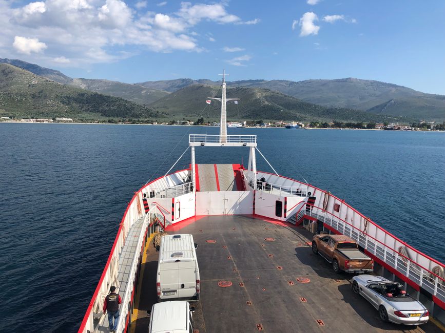 Crossing to Thassos