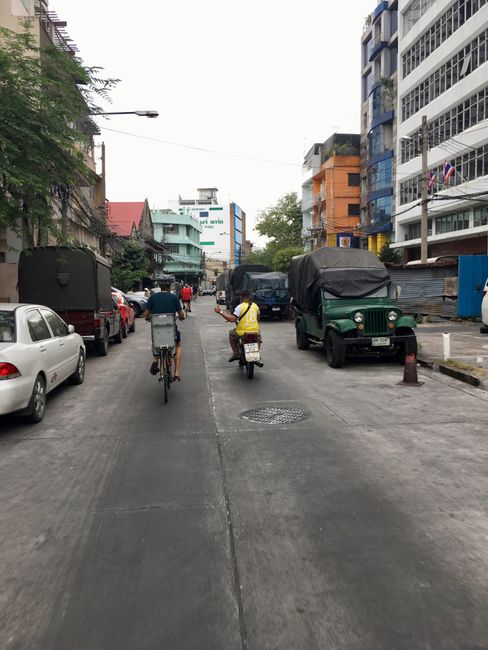 Radfahren in Bangkok