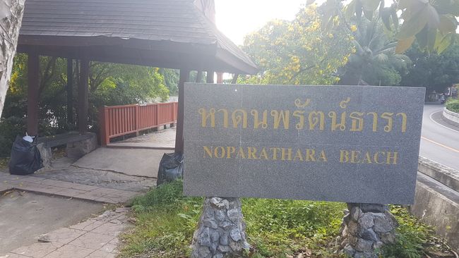 Ein Tag am 17 km entfernten Ao Nang Strand.