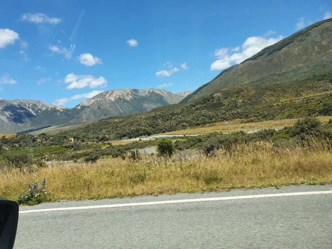On the way to Hanmer Springs