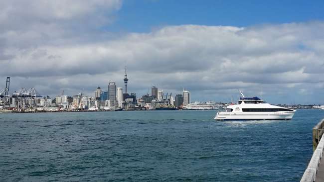 Skyline of Auckland