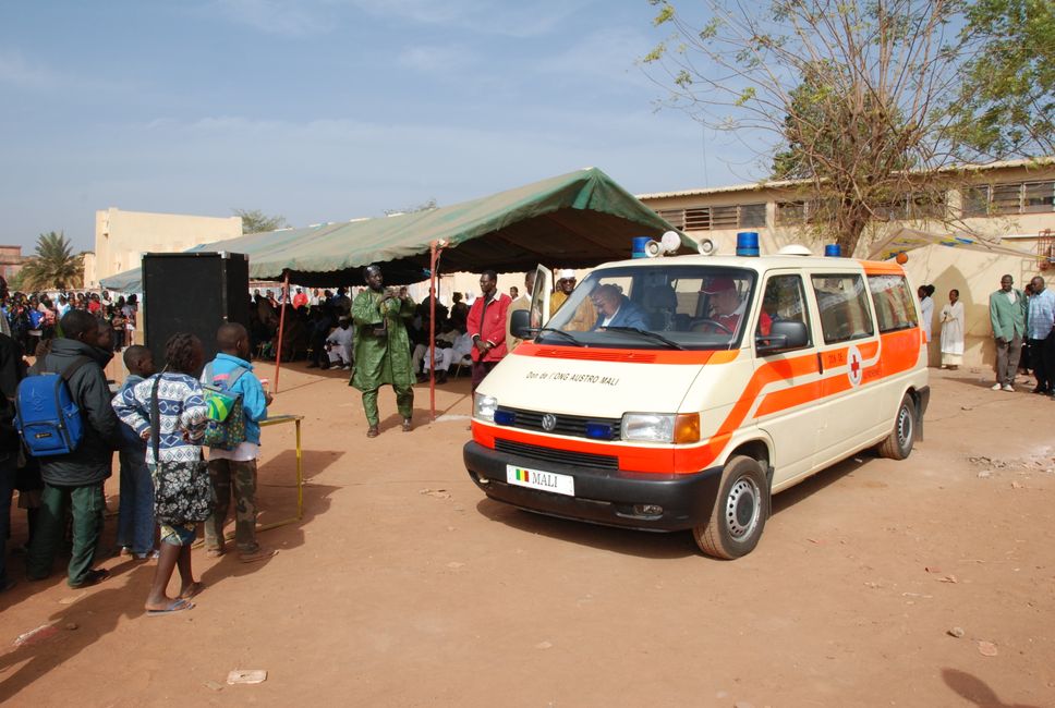 Rettungsauto für Mali